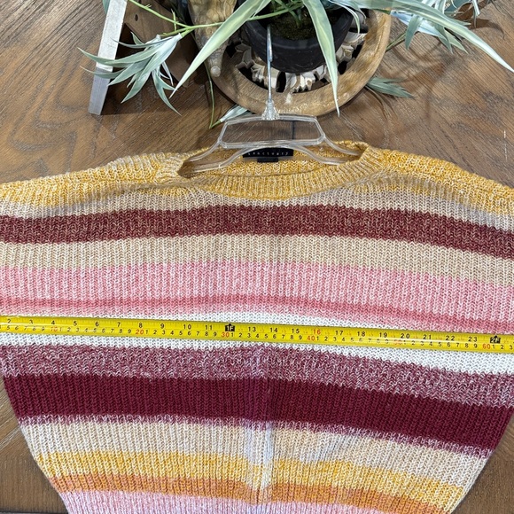 Sanctuary Multicolor Striped Crew Neck Sweater - Picture 6 of 10